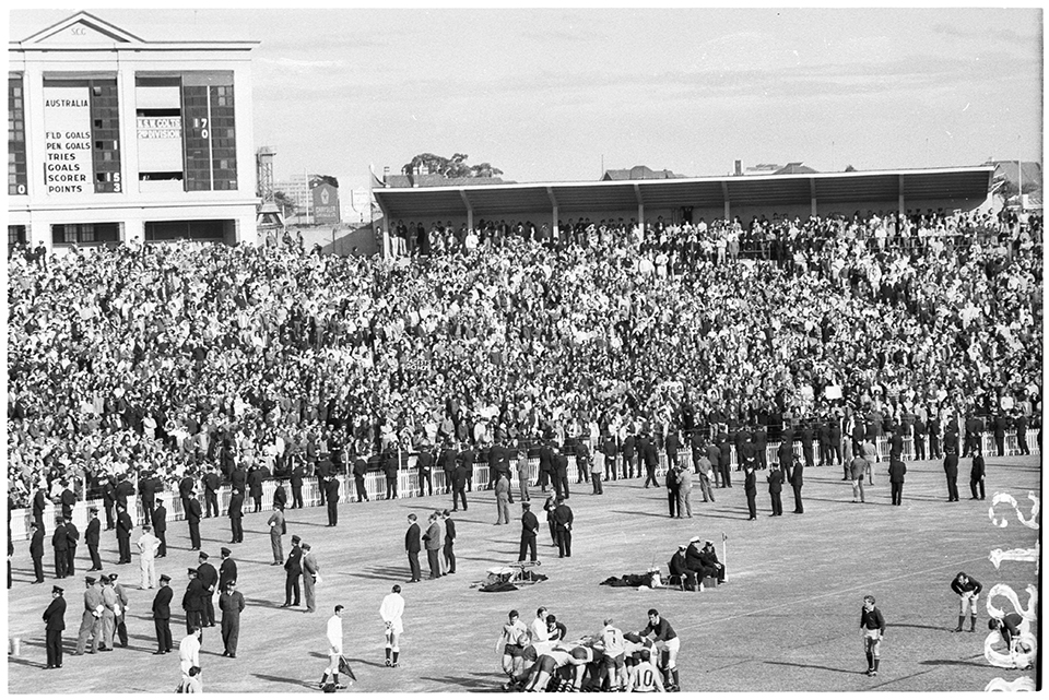 Antiapartheid demonstration, Sydney Cricket Ground 1971