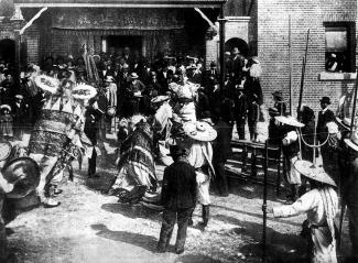 Sze Yup Temple in Edward Lane, Glebe 1904, Sydney Mail 3 Feb 1904 p287